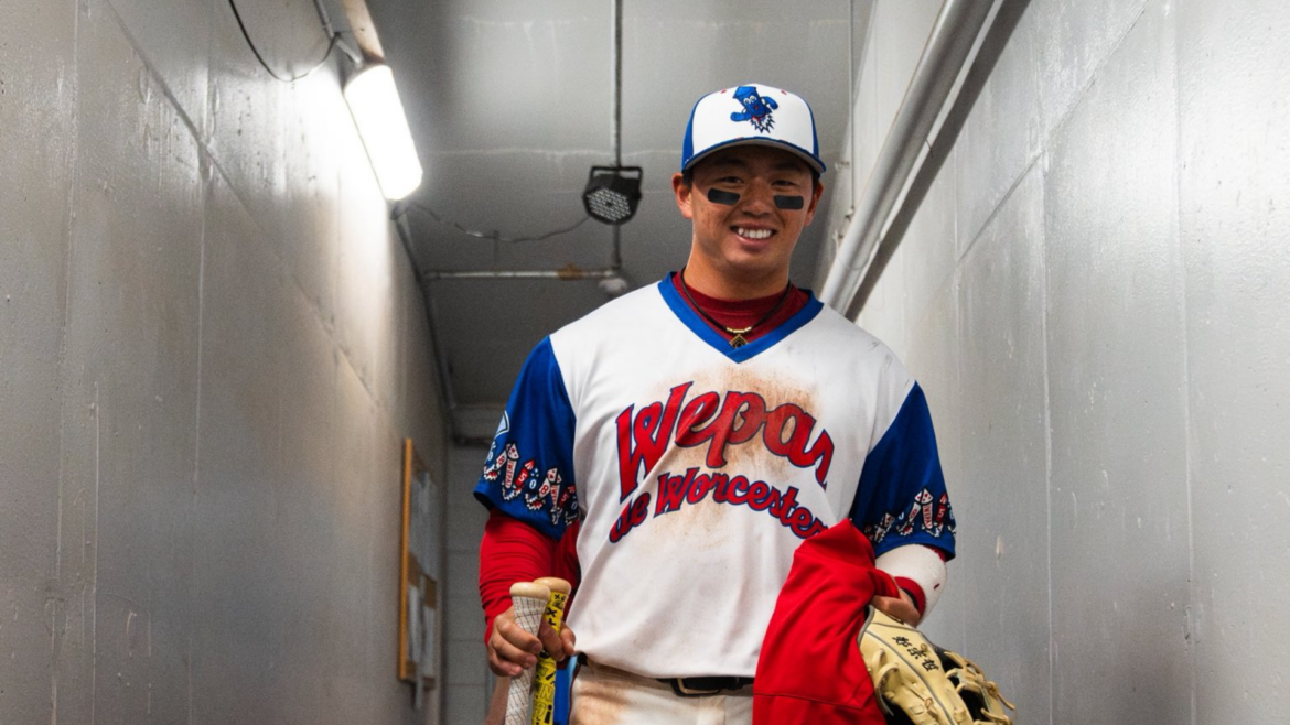 鄭宗哲締紅襪3A隊史首見完全打擊。（圖／翻攝Los Wepas de Worcester的X）