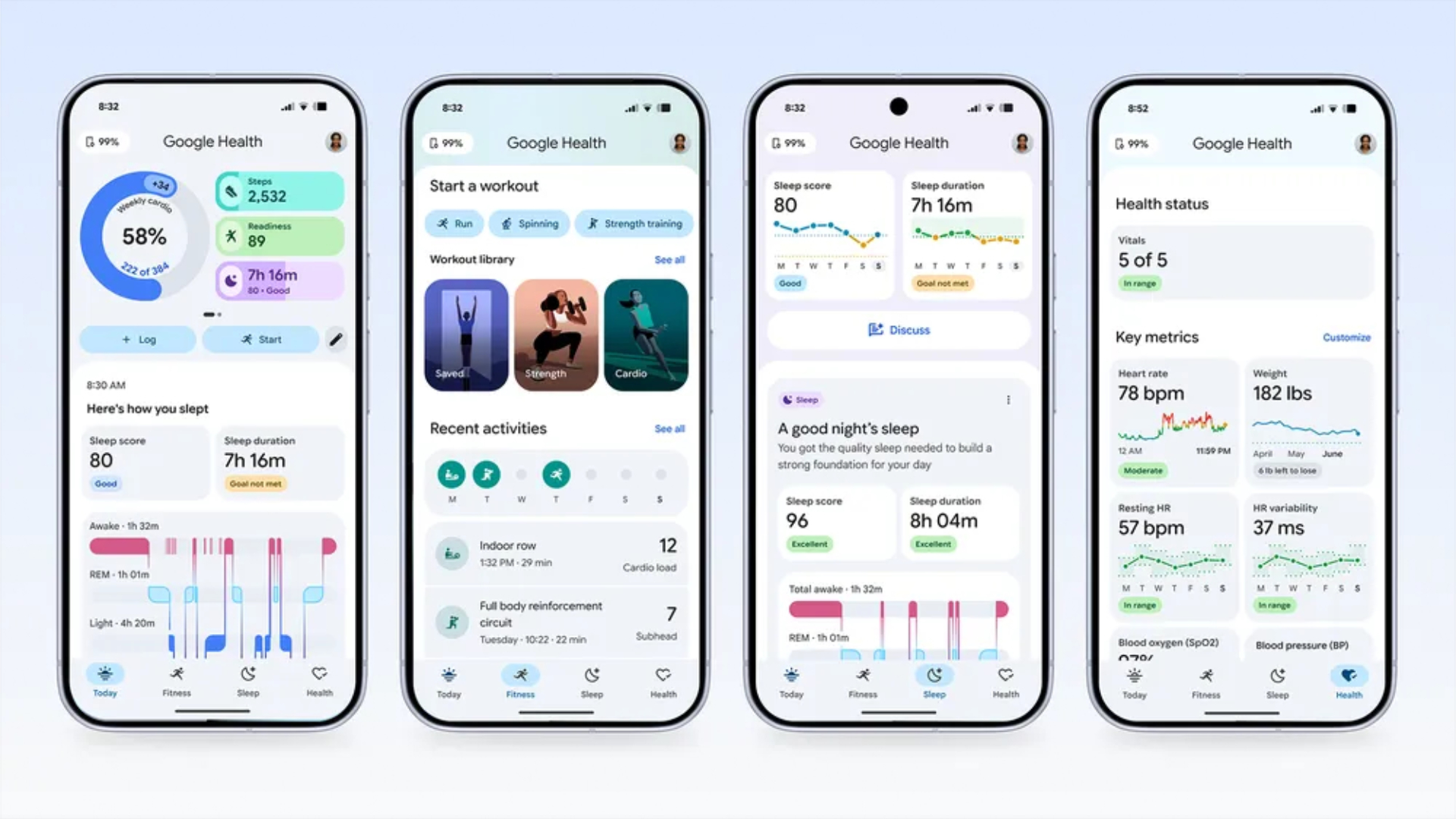 Gemini變身健康管家　全新Google Health將上線　運動、睡眠分析全包辦